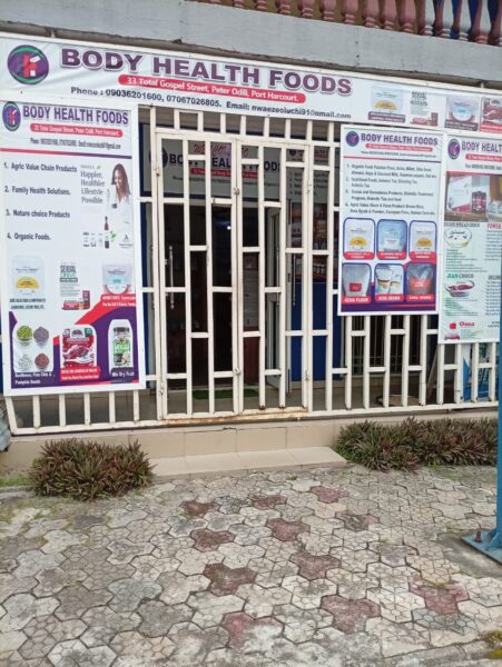 No 33 total gospel peter odili Road Trans Amadi.